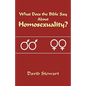 What Does the Bible Say about Homosexuality? - Paperback