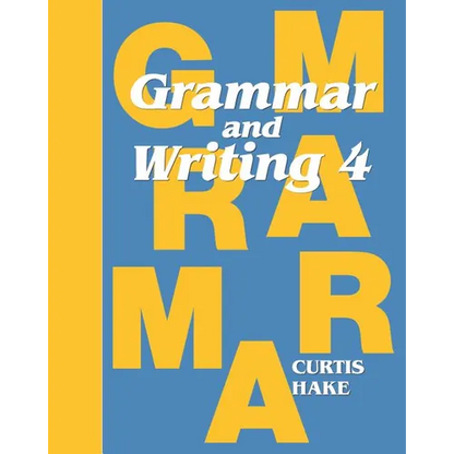 Grammar & Writing Student Textbook Grade 4 2014 - Paperback