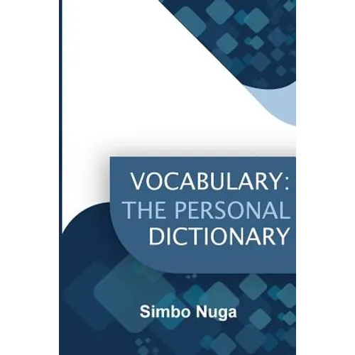 Vocabulary: The Personal Dictionary - Paperback