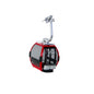 Ski Lift Cabin - Red/Black - 1:32 Scale
