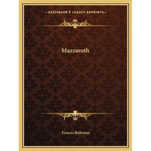 Mazzaroth - Paperback