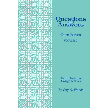 Questions & Answers: Open Forum - Paperback