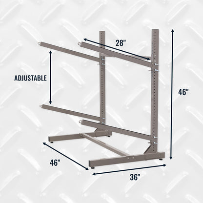 G-Watersport 2 Kayak & Canoe Rack | 2 Levels | Mud