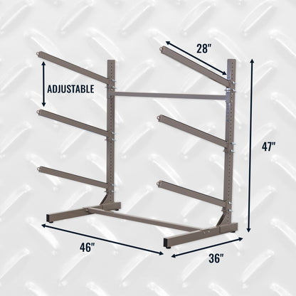 G-Watersport 3 Kayak & Canoe Rack | 3 Levels | Mud