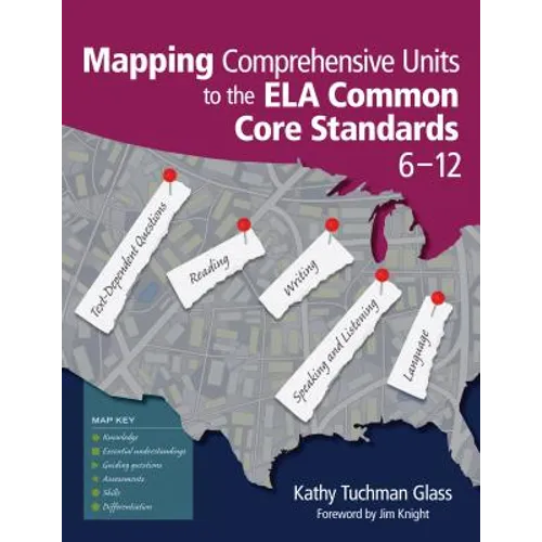 Mapping Comprehensive Units to the ELA Common Core Standards, 6-12 - Paperback