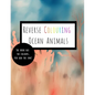 Reverse Coloring Ocean Animals: The Book Has The Colour, You Add The Ink - Paperback