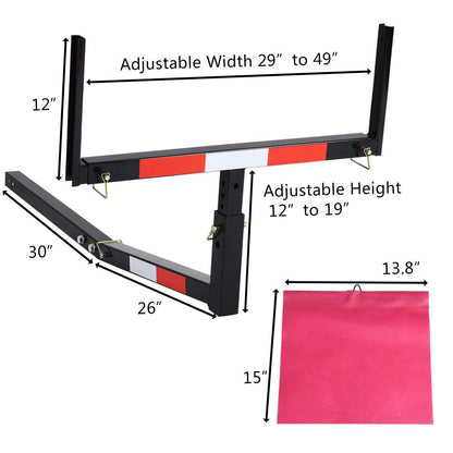 Adjustable Steel Pick Up Truck Bed Hitch Extender