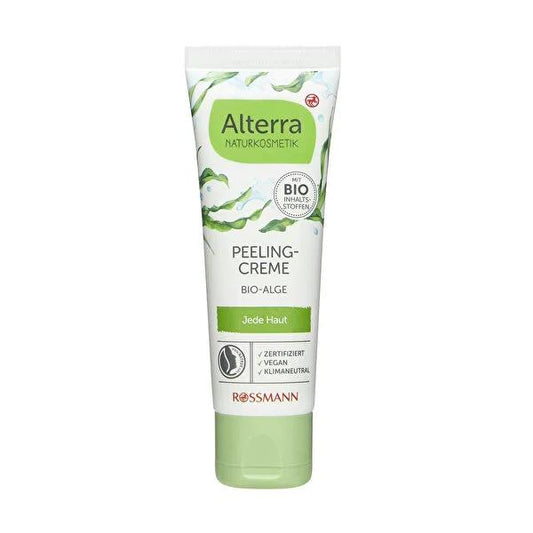 Alterra Bioalg Exfoliating Face Cream - Organic Skincare, Vegan Cosmetics, 1.69 fl oz