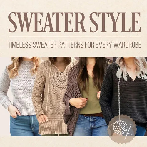 Sweater Style: Timeless Sweater Patterns for Every Wardrobe - Paperback