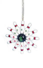 Classic Blue Collar Game Ornament - Bowling