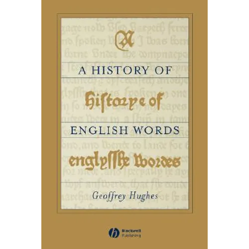 A History of English Words - Paperback