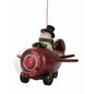 Light-Up Snowman Airplane with Message Propeller