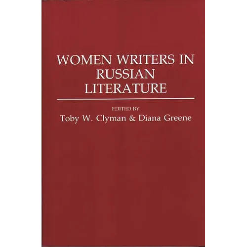 Women Writers in Russian Literature - Paperback