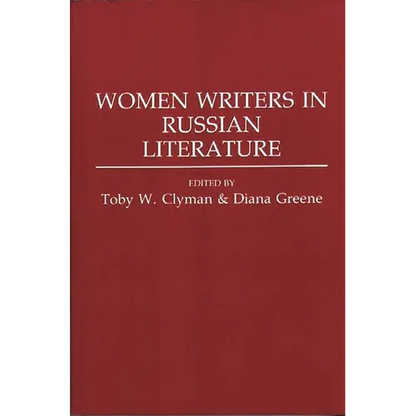 Women Writers in Russian Literature - Paperback