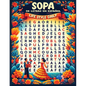 Sopa de Letras en Español: Español Libro Para Adultos Mantén tu Mente Bien Codificada - Paperback
