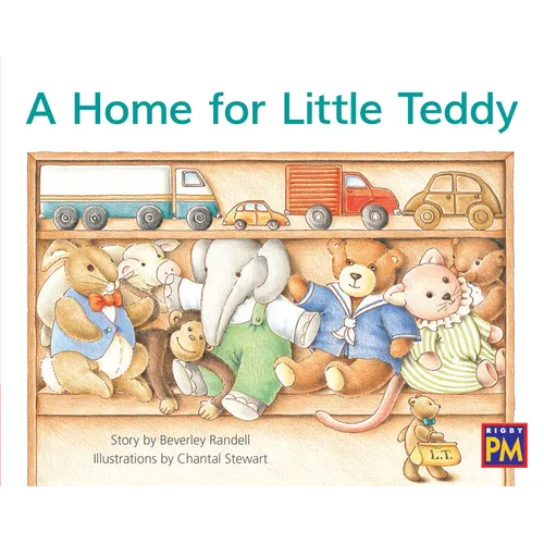 A Home for Little Teddy: Leveled Reader Red Fiction Level 5 Grade 1 - Paperback