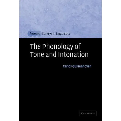 The Phonology of Tone and Intonation - Hardcover