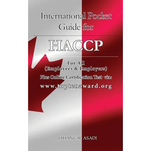 International Pocket Guide for HACCP: For all food industries (Employees and Employers) - Hardcover