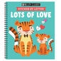 Brain Games - Sticker by Letter: Lots of Love - Spiral