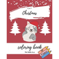 Cat Christmas Coloring Book For Kids 2-4: Cute Cats For Toddler Good Gift For Cat Lovers - Paperback