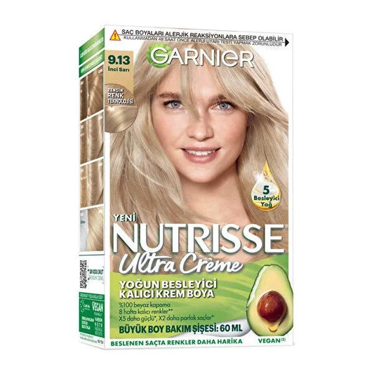 Garnier Nutrisse Nourishing Permanent Hair Dye - Vegan, Cruelty-Free, Long-Lasting Color