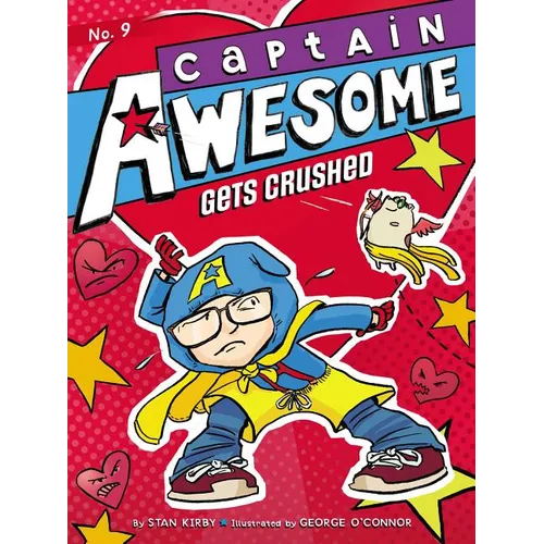 Captain Awesome Gets Crushed - Paperback