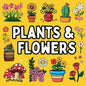 Bold and Easy Flowers & Plants Coloring Book: 51 Big and Simple Designs for Seniors and Kids - Paperback