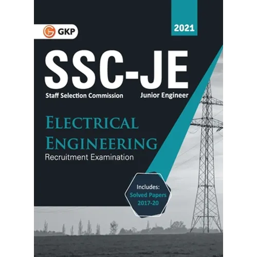 SSC 2021 Junior Engineers - Electrical Engineering - Guide - Paperback