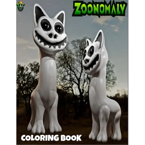 Zoonomaly Coloring Book: 40+ High-Quality Designs Great Gifts For Children, Kids, Boys, and Girls - Paperback