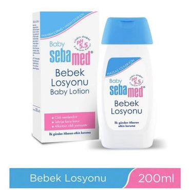 Sebamed Baby Lotion 200ml - Gentle Skincare for Sensitive Baby Skin, pH 5.5, Dermatologically Tested