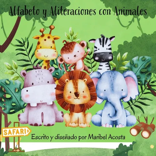 Alfabeto y Aliteraciones con Animales - Paperback