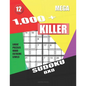 1,000 + Mega sudoku killer 8x8: Logic puzzles hard - extreme levels - Paperback