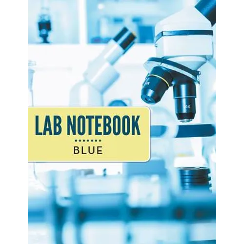 Lab Notebook Blue - Paperback
