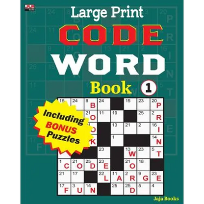 Large Print CODE WORD Book 1 - Paperback