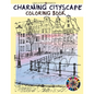 Creative Design Charming Cityscape Coloring Book: A Coloring Book of Amazing Buildings Real For teens and adults. Color me! - Paperback