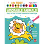My First Painting Book: Adorable Animals: Easy-To-Use 6-Color Palette on Each Page - Paperback