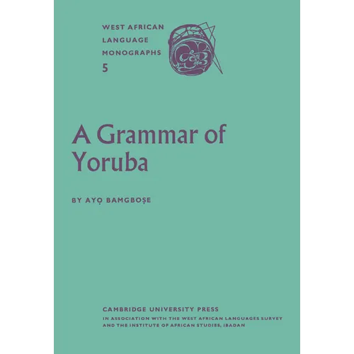 A Grammar of Yoruba - Paperback