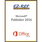 Microsoft Publisher 2016: Overview: Student Manual (Black & White) - Paperback