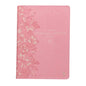 The Spiritual Growth Bible, Study Bible, NLT - New Living Translation Holy Bible, Faux Leather, Pink - Leather