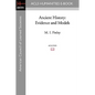 Ancient History: Evidence and Models - Paperback