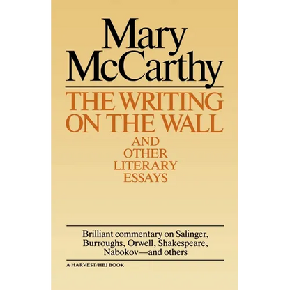 Writing on the Wall & Other Lit Essays - Paperback