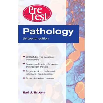 Pathology: Pretest Self-Assessment and Review, Thirteenth Edition - Paperback