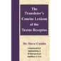 The Translator's Concise Lexicon of the Textus Receptus - Hardcover