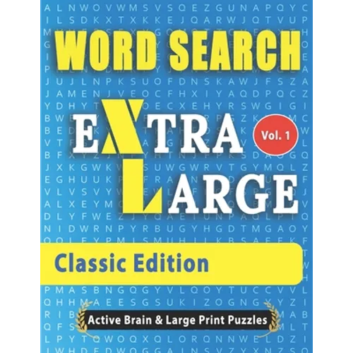 Word Search Extra Large - Classic Edition - Paperback