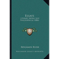 Essays: Literary, Moral and Philosophical (1806) - Paperback