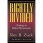 Rightly Divided: Biblical Hermeneutics - Paperback