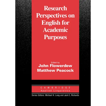 Research Perspectives on English for Academic Purposes - Paperback