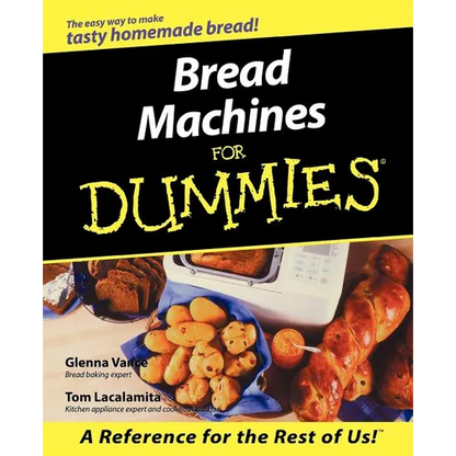 Bread Machines for Dummies - Paperback