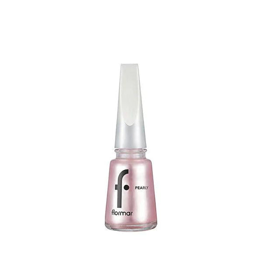 Flormar Pearly Nail Polish: Iridescent, Quick Dry Nail Color with Shimmering Pearl Effect - 52 Stunning Colors