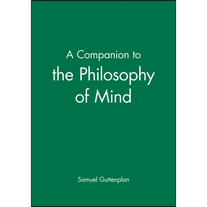A Companion to the Philosophy of Mind - Paperback